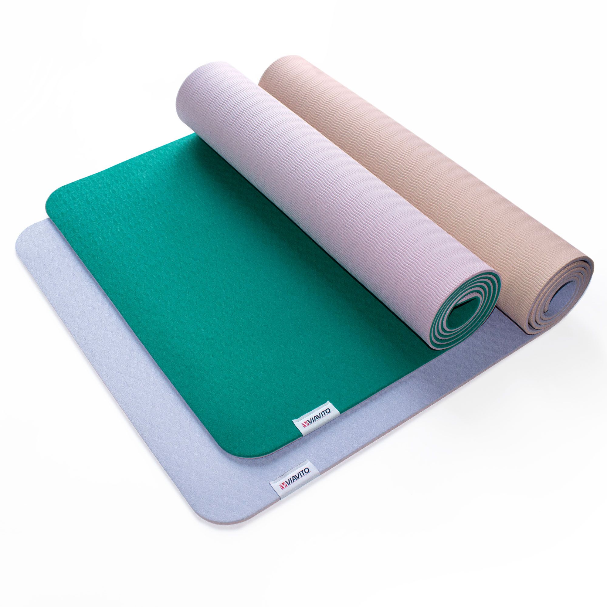 Viavito – Tapis De Fitness 6 Mm – 140 X 80 Cm – PVC Antidérapant Et Inodore – Protège Les Sols Des Machines