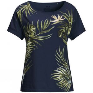 Jack Wolfskin Womens Tropical Leaf T-Shirt