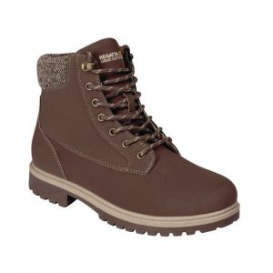 Men's Bayley Leather Insulated Casual Boots Chestnut
