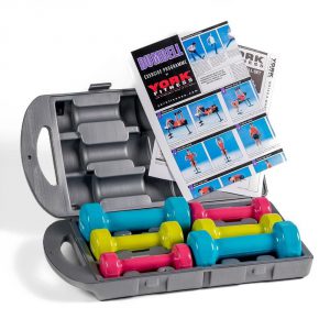 York Fitness 10kg Fitbell Set in a Case