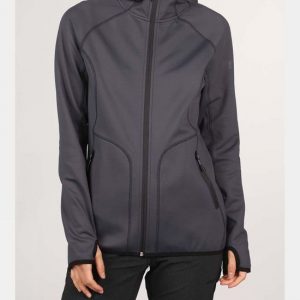 Our Planet Womens Cahar Powerstretch Hooded Fleece