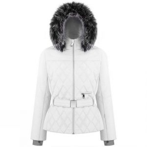 Poivre Blanc Womens Riva Faux Fur Jacket