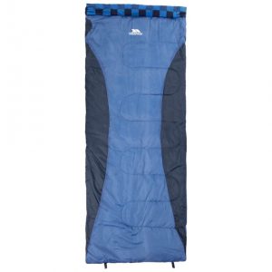 TRESPASS 4 SEASON SLEEPING BAG WATER RESISTANT PITCHED