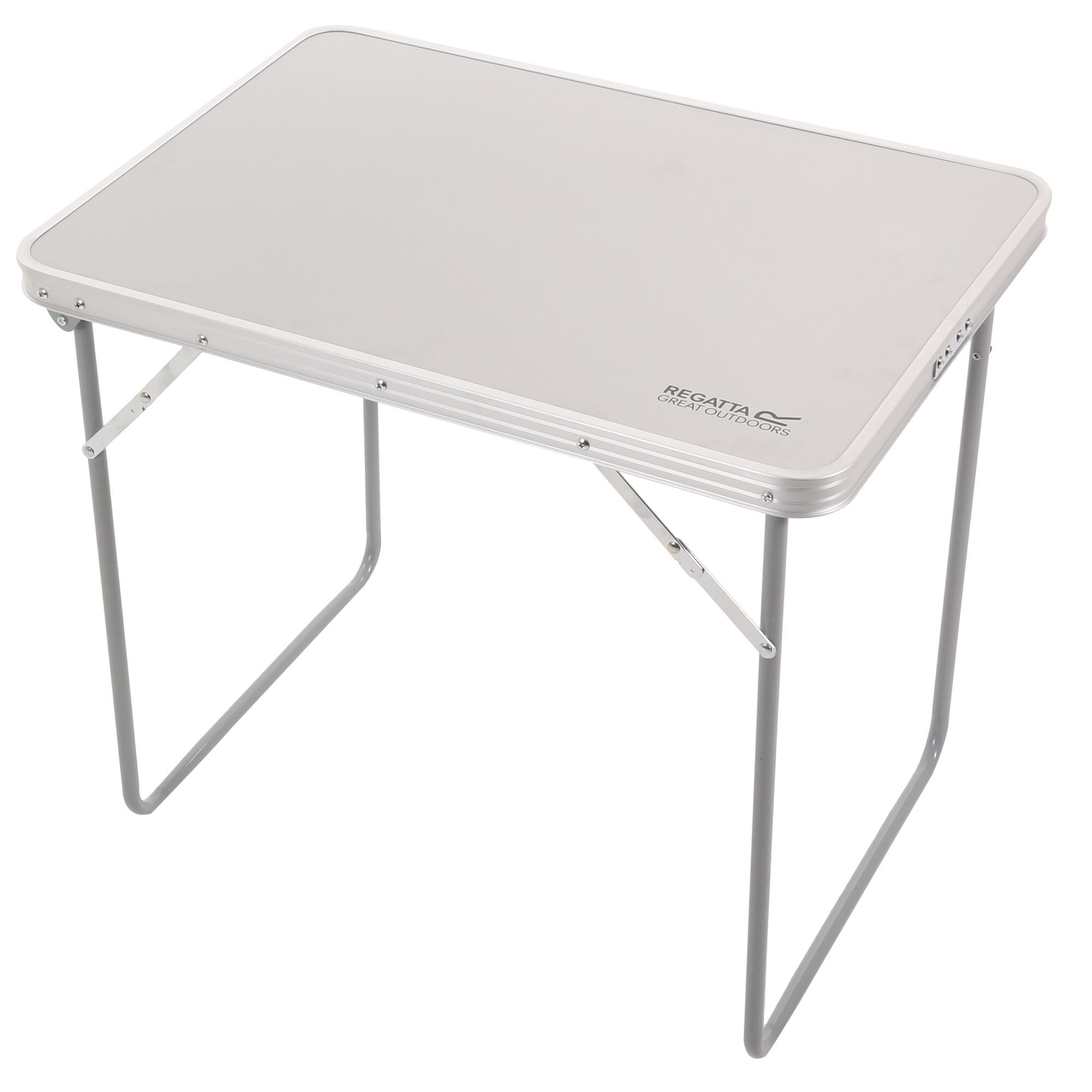 Matano Lightweight Folding Table Lead Grey