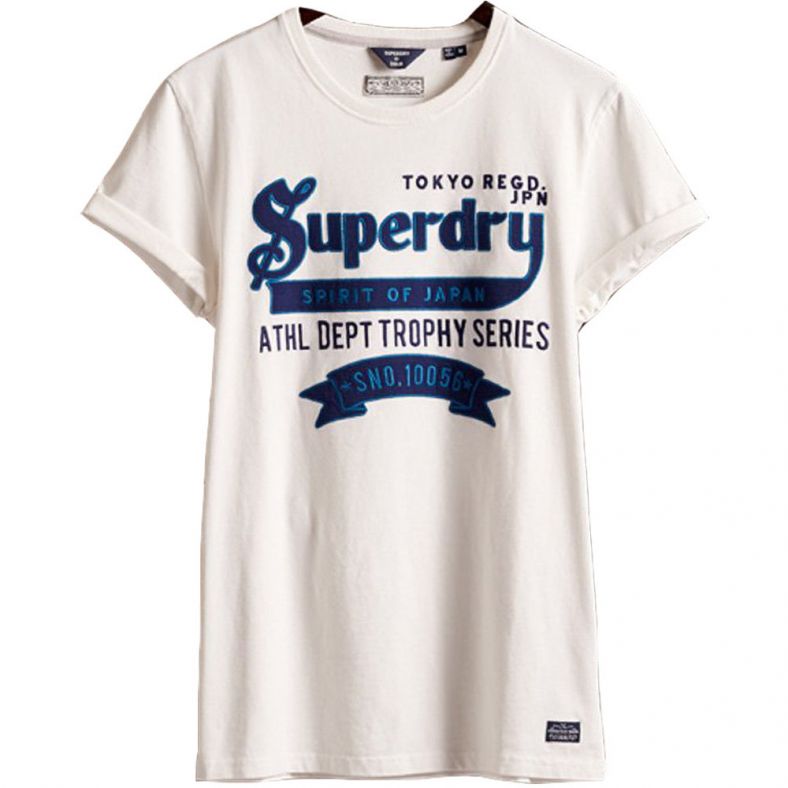 Superdry Mens Re-worked Classic Applique Slim Fit T Shirt