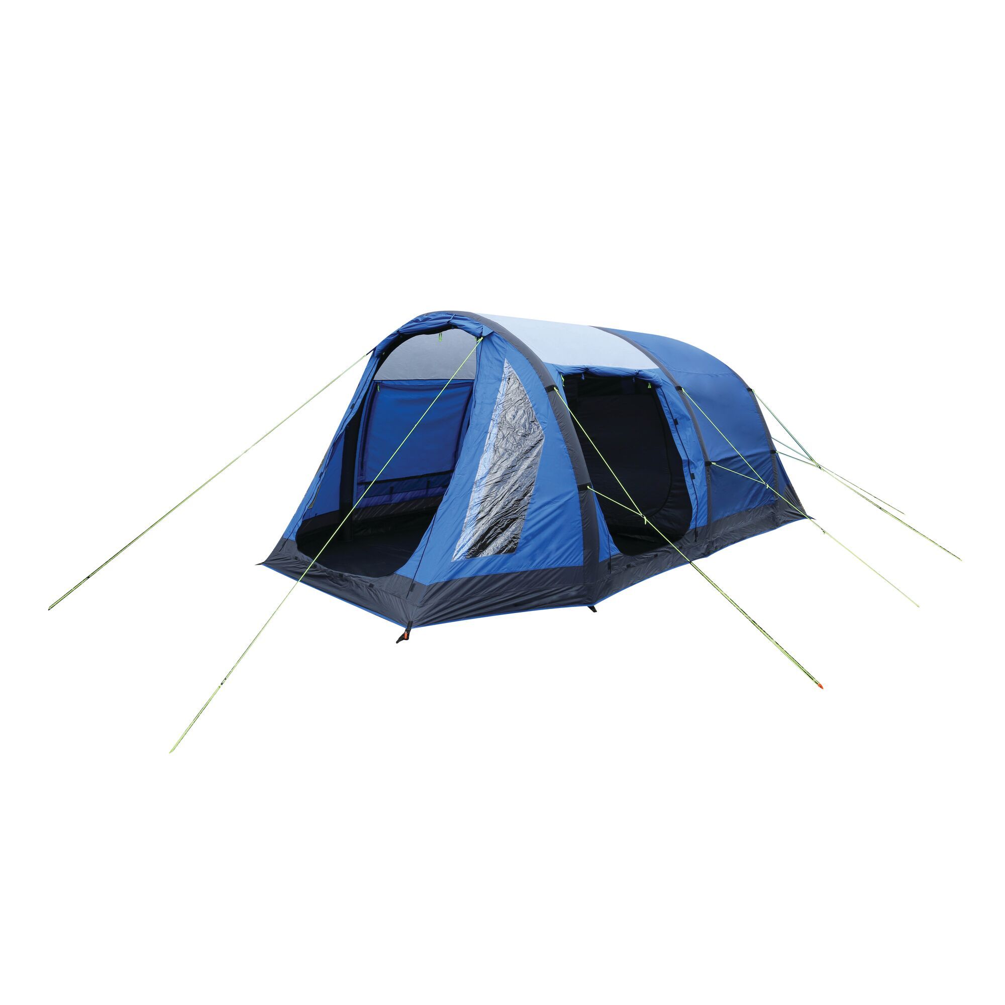 Kolima 5-Man Inflatable Family Tent Laser Blue Ebony Grey