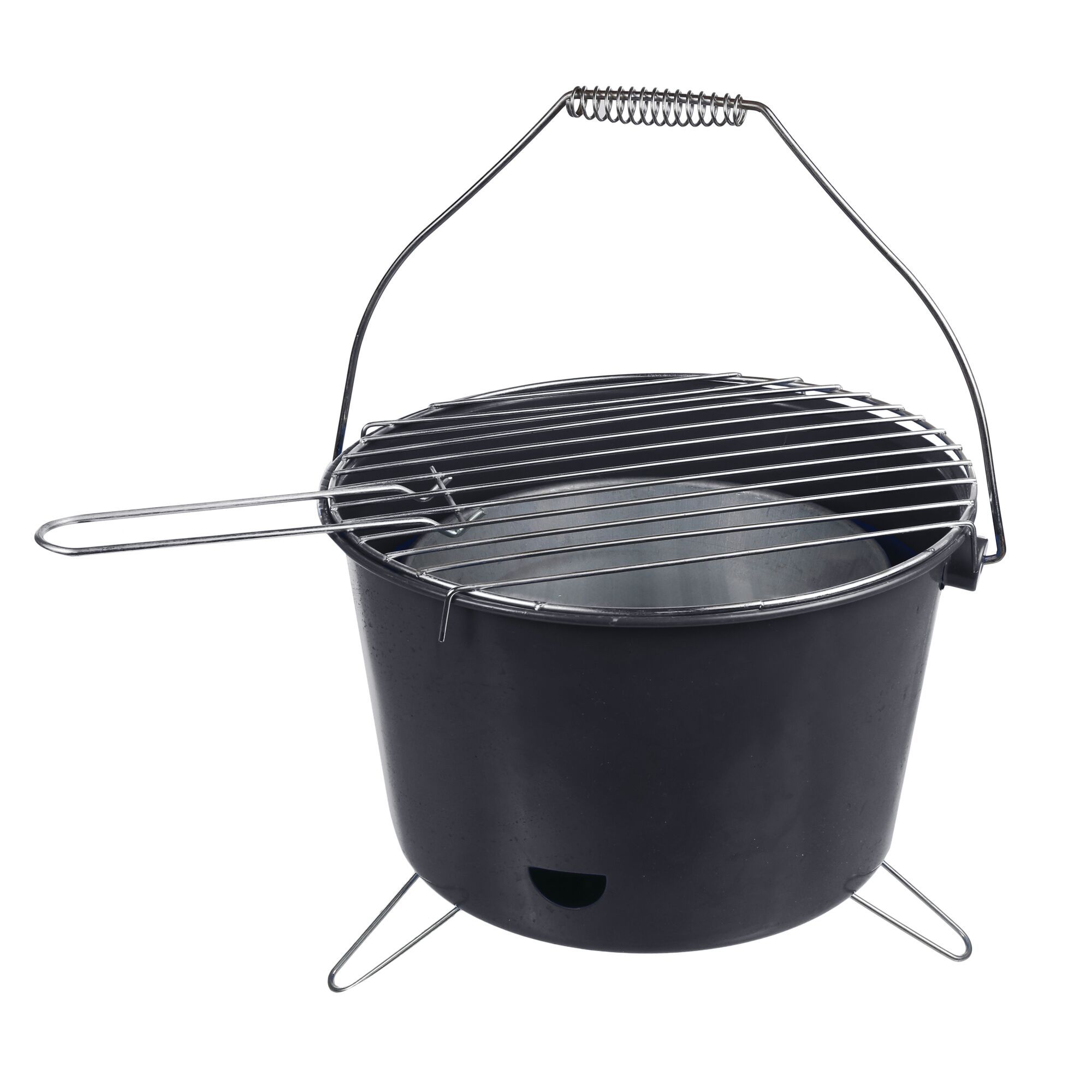 BBQ Bucket Ebony Grey