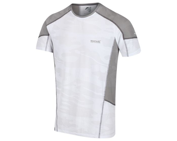 Men's Camito Active T-Shirt White Rock Grey