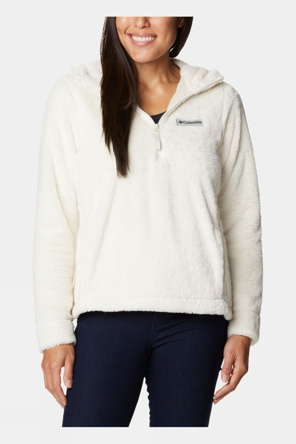 Columbia Womens Bundle Up Sherpa Hooded Pullover