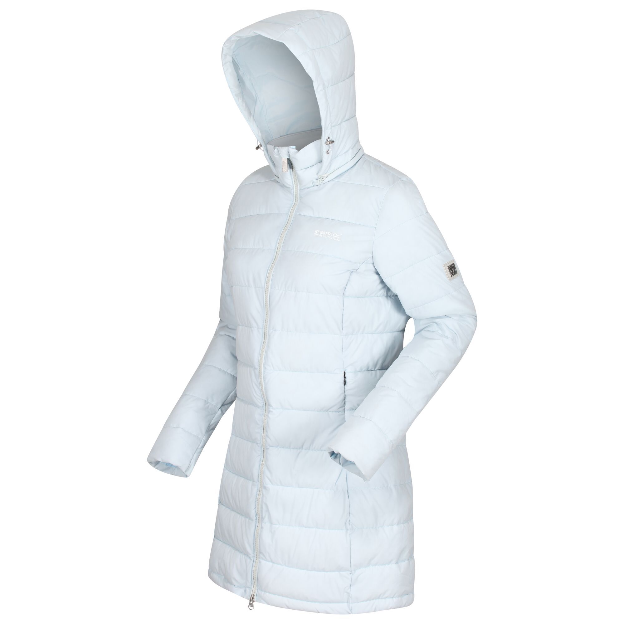 Women's Starler Insulated Padded Jacket Ice Blue sportsgear2go.co.uk