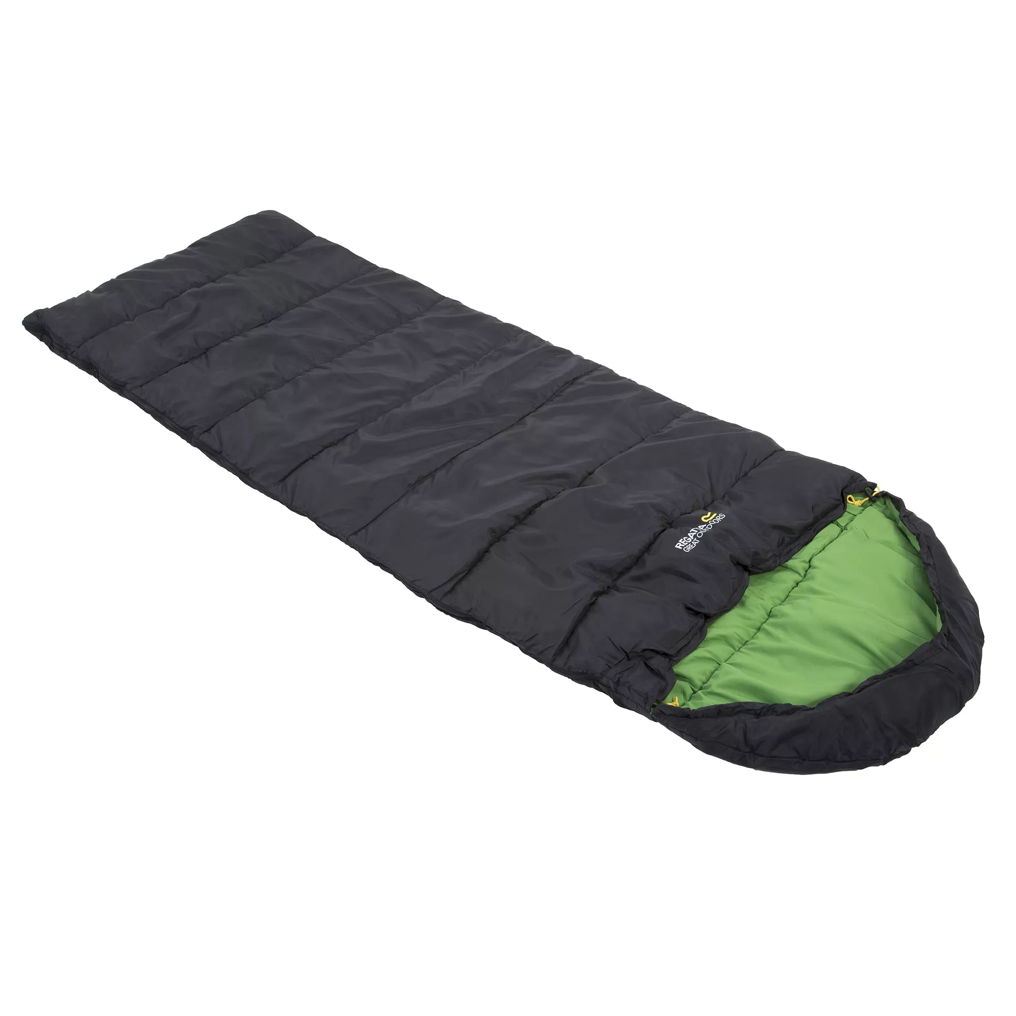 Hana 200 Polyester Lined Mummy Sleeping Bag - Black