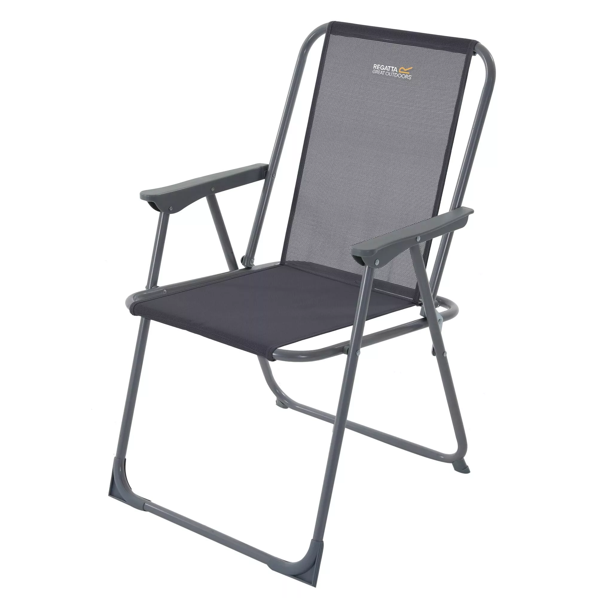 Retexo Lightweight Folding Chair - Ebony Grey
