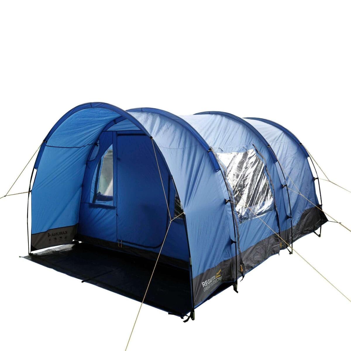 Karuna 4 Man Tunnel Tent - Nautical Laser Blue