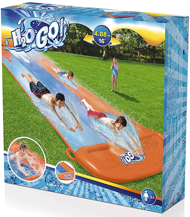 BESTWAY H2O GO! 16 FOOT TRIPLE WATER SLIDE