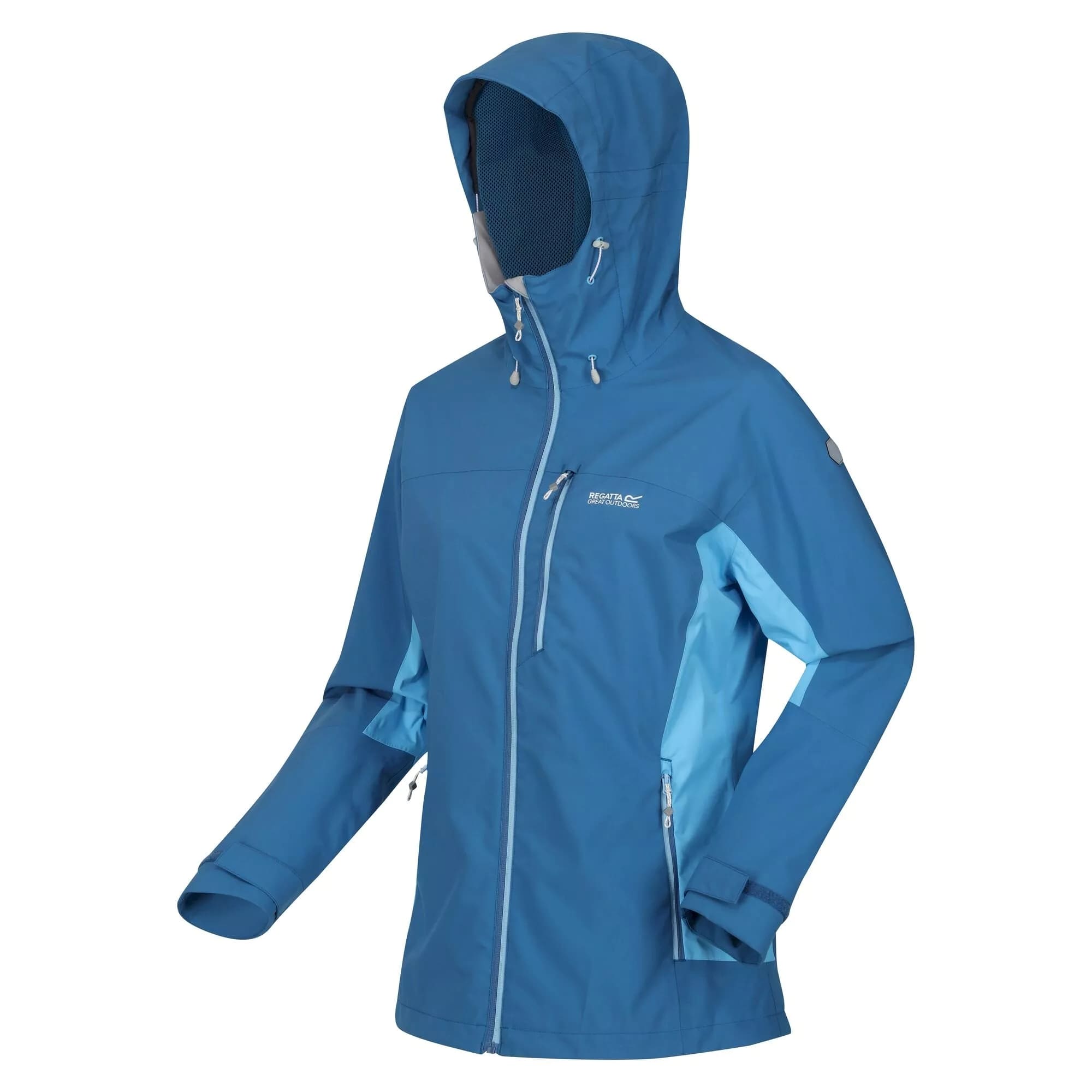 Women's Highton Stretch III Waterproof Jacket | Vallarta Blue Ethereal Blue