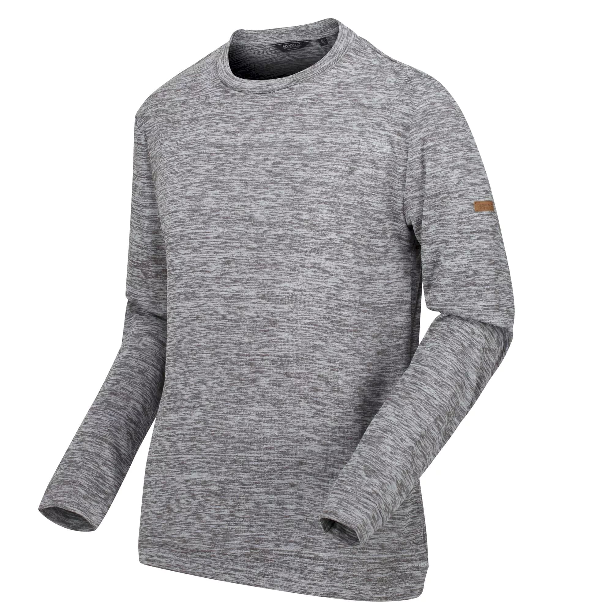 Men's Leith Crew Neck Sweatshirt | Storm Grey Marl