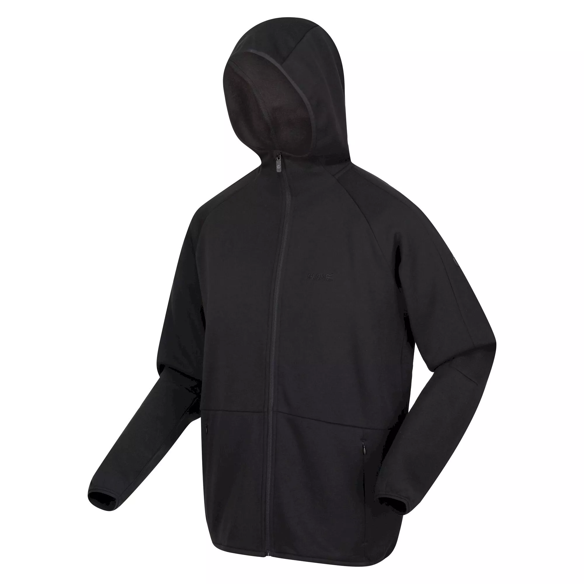 Men's Glenton Full Zip Fleece | Black