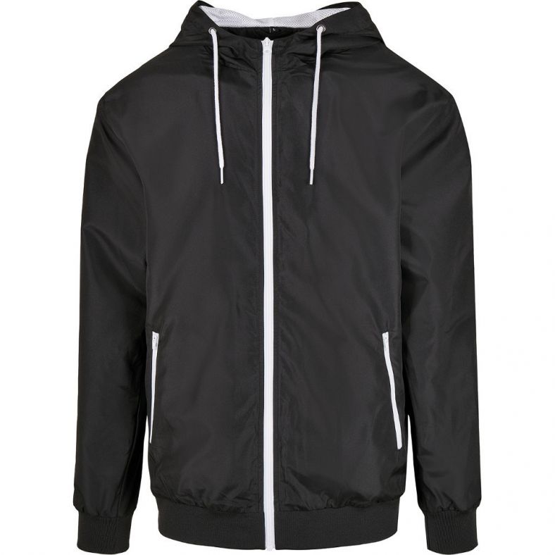 Cotton Addict Mens Recycled Windrunner Casual Jacket