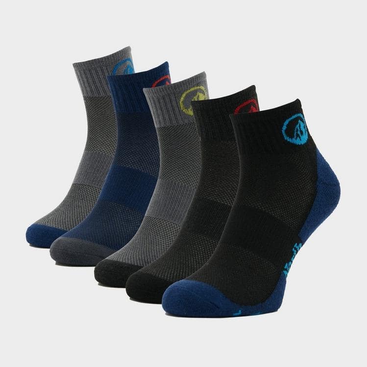 North Ridge Unisex Trail Running Socks 5 Pack