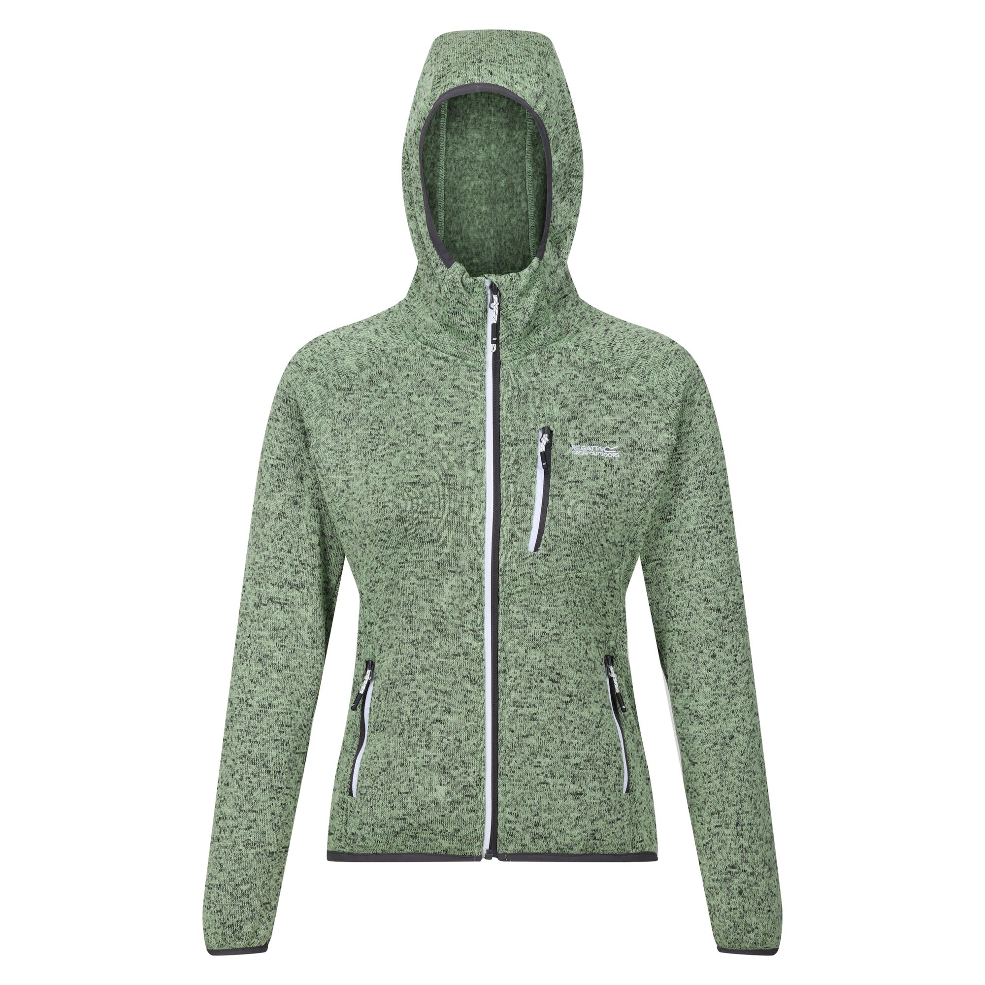 Women's Newhill Hooded Fleece | Quiet Green