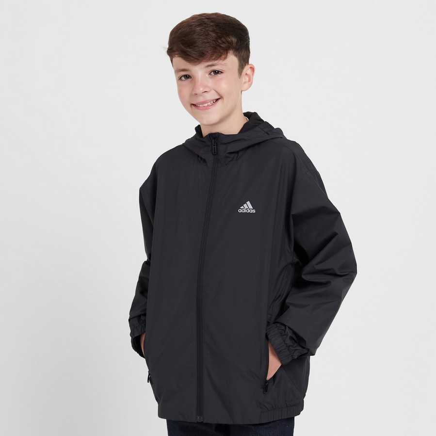 adidas Kids’ Utility 3 Stripes Hooded Jacket