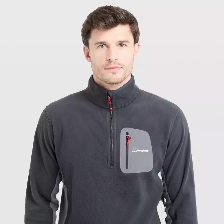 BerghausMen’s Helvellyn Half Zip Fleece