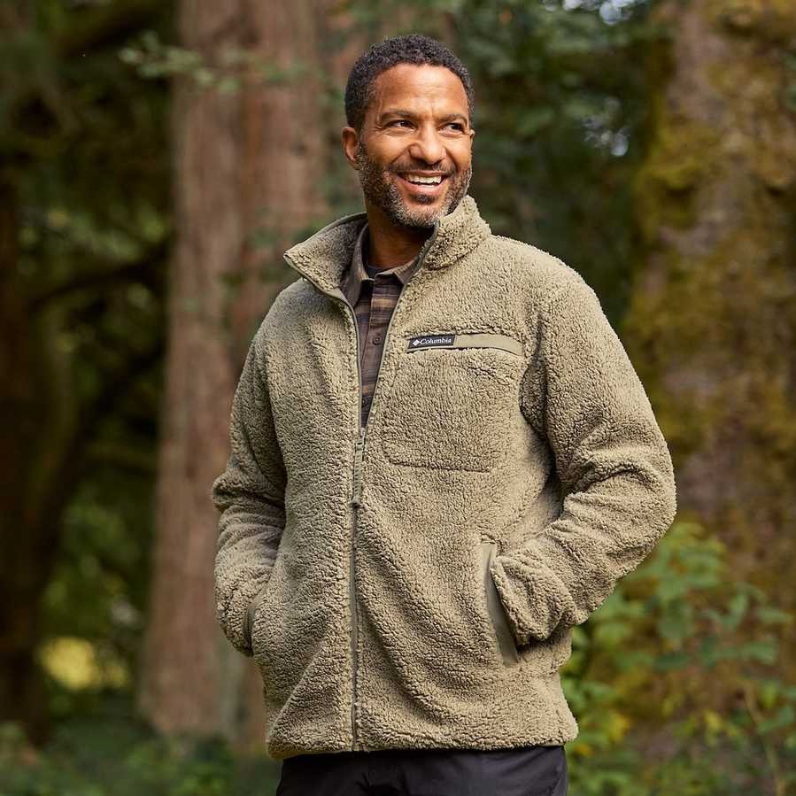 Columbia Men's Rugged Ridge™ III Full Zip Sherpa Fleece Jacket