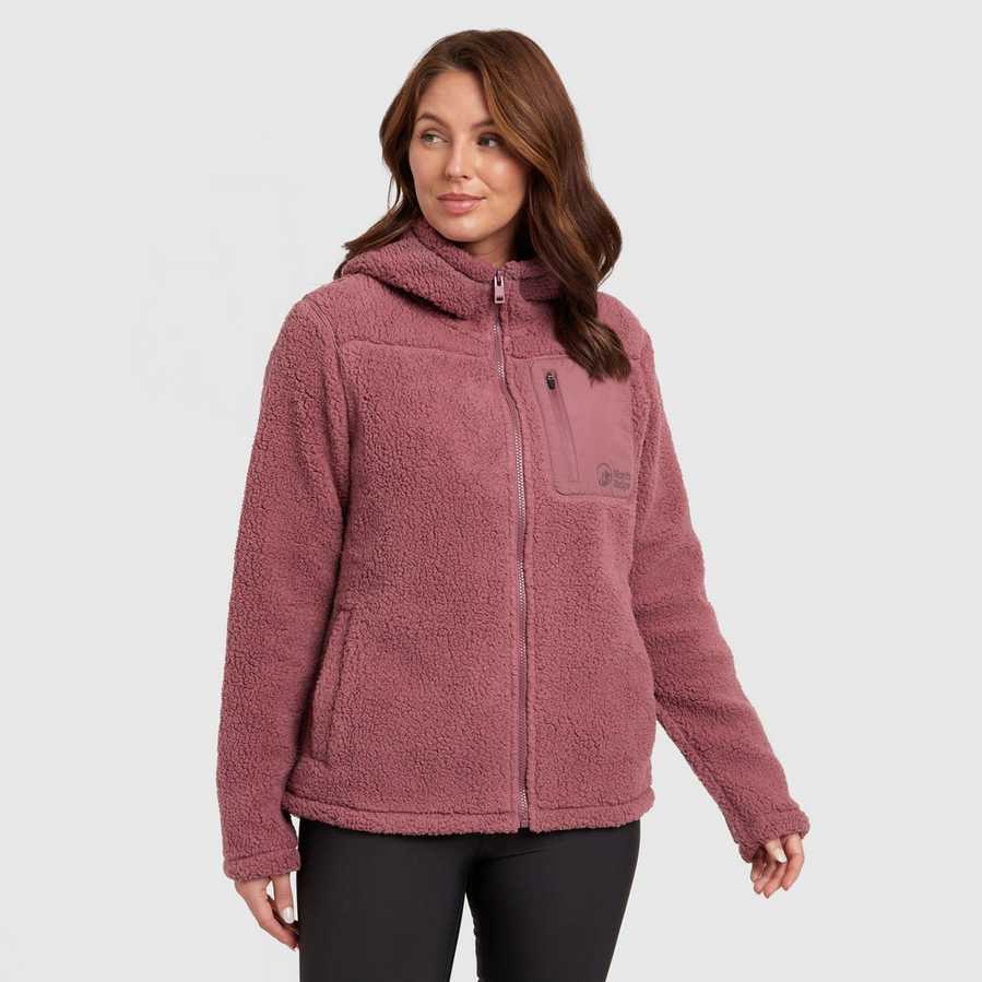North Ridge Women’s Vista Full Zip Fleece Hoodie
