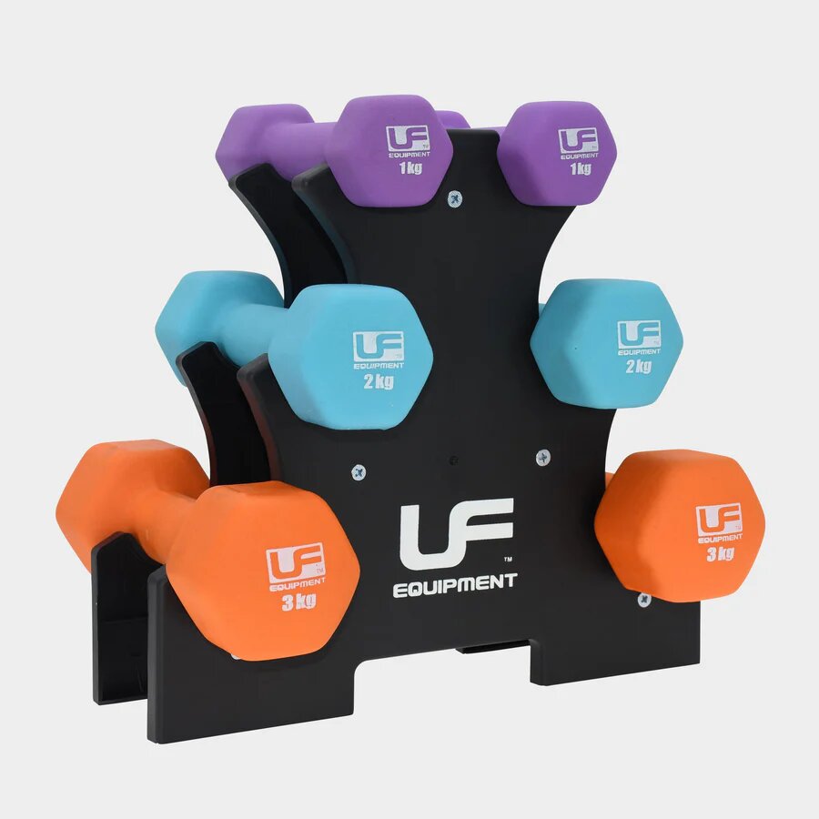 Urban Fitness Dumbbell Tree Set 12kg