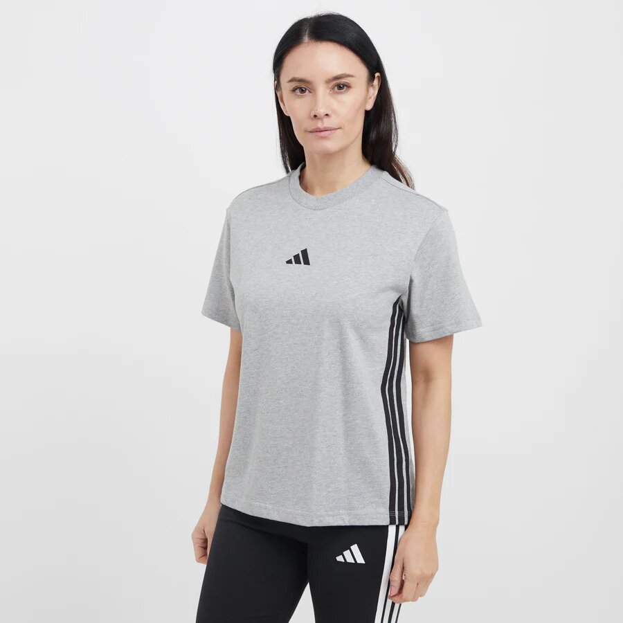 adidas Women's Essentials 3-Stripes Cotton T-Shirt