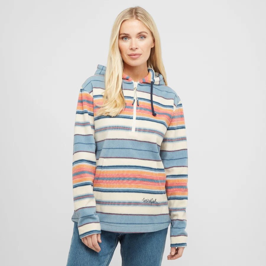 Weird Fish Women’s Lana Stripe Fleece