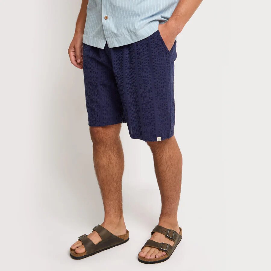 One Earth Men's Searsucker Shorts